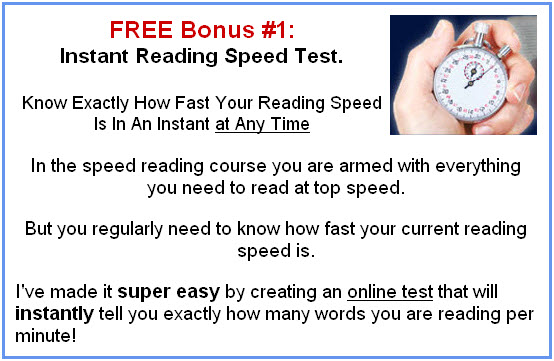 Free Speed Reading Test